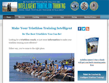 Tablet Screenshot of intelligent-triathlon-training.com